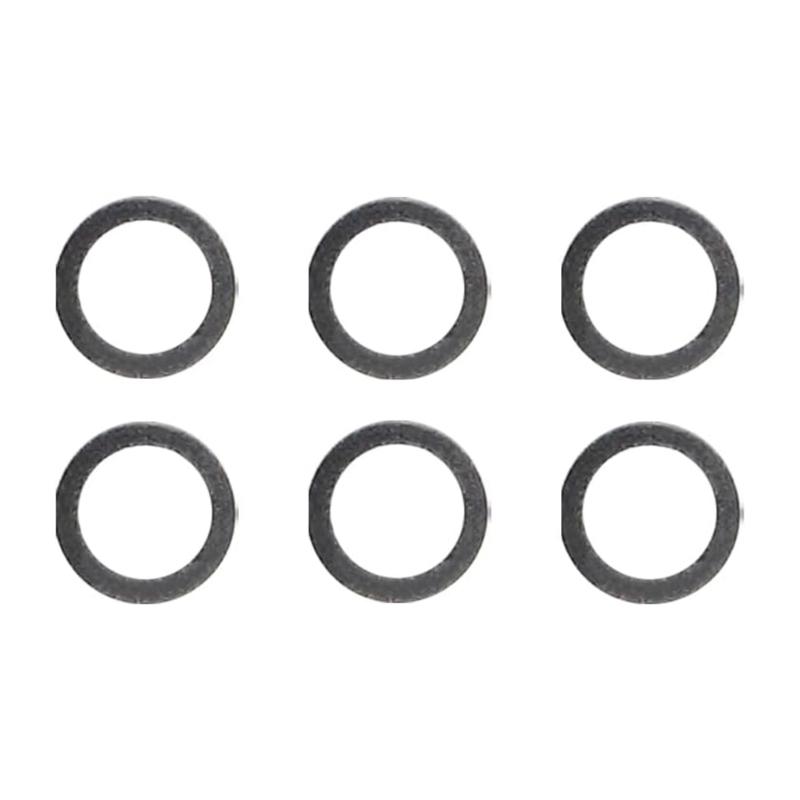 Pack of 6 Fuel Injector Seal  13537591006 High Performances Rubber Seal  Fuel Injector Gasket Set for E70 E71 E82 E84