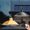 Solar Pendant Light Split Led Solar Powered Lamp White/Warm Light with Remote Control Chandelier Camping Outdoor Garden Lighting