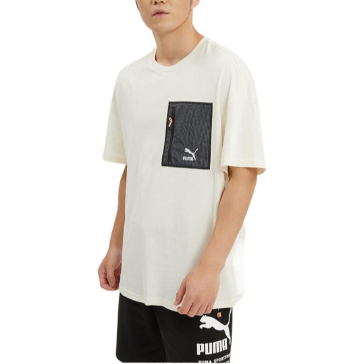 Puma Men's Casual Collection T Shirt Men's White 535418-65