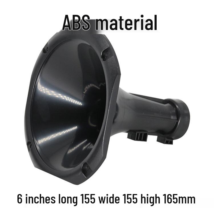 Speaker Tweeter Horn Driver: 4-14 inch, Flat/Screw Mouth, Plastic Horn