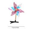 Windmill Hair Clip Sequin Laser Child Girls Colorful Rainbow Duckbill Hairpin