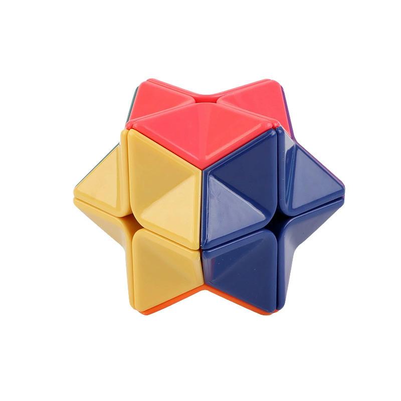 Classic Plastic Puzzle Cube With Stress Relief Features For Children And Adults