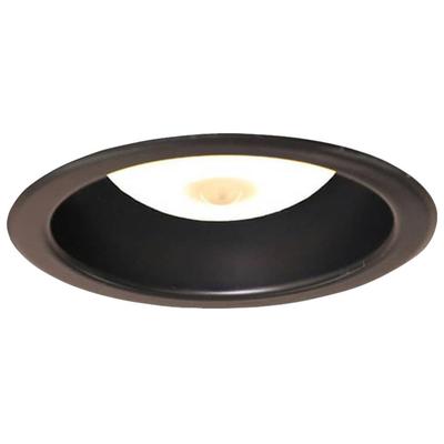 Airtight LED Motion Equivalent To a 60W Incandescent Bulb SB-Shaped Downlight, 100mm, Black, 3500K, Sensor,