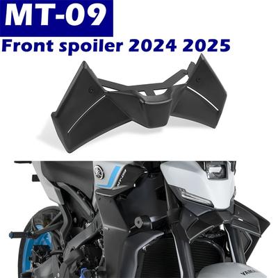For Yamaha Mt-09 Mt 09 Mt09 2024 2025 Motorcycle Front Spoiler Kit Downforce Naked Frontal Spoilers Winglet Aerodynamic Wing