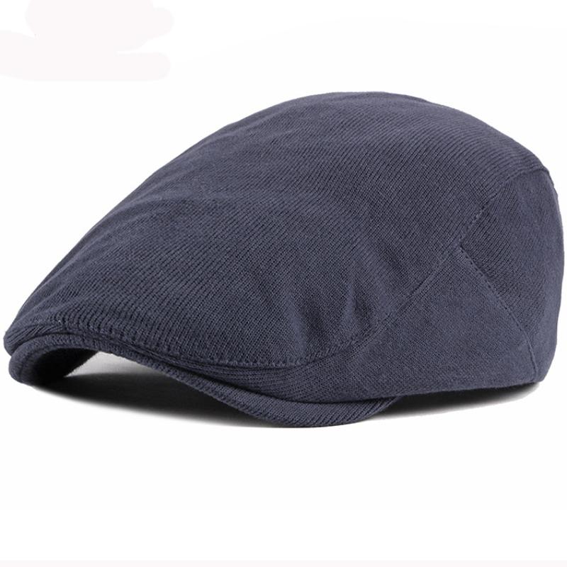 

HT2904 Berets Candy Colors Flat Cap Spring Autumn Hats for Men Women Solid Plain Artist Painter Beret Hat Adjustable Beret Cap 55-59cm