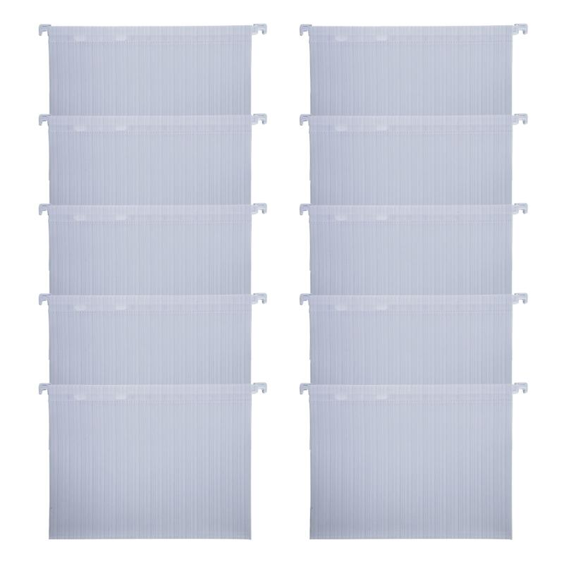 10Pcs Filing Cabinet Suspension Files with Tabs, Document Bag File Storage Bag for Office File Document Organization