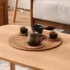 Handwoven Rattan Coaster Set Heat-Resistant Placemats for Cups Teapots Casserole Natural Eco-Friendly Rustic Table Protector for Home Kitchen
