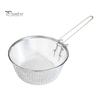 Heat Resistant Mesh Strainer Stainless Steel Frying Basket, with Handle, Strainer, Durable Basket Multi Use Deep Fryer Tool, for Kitchen Chips
