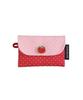 Soworlian Simple Card Wallet_Pink Tomato