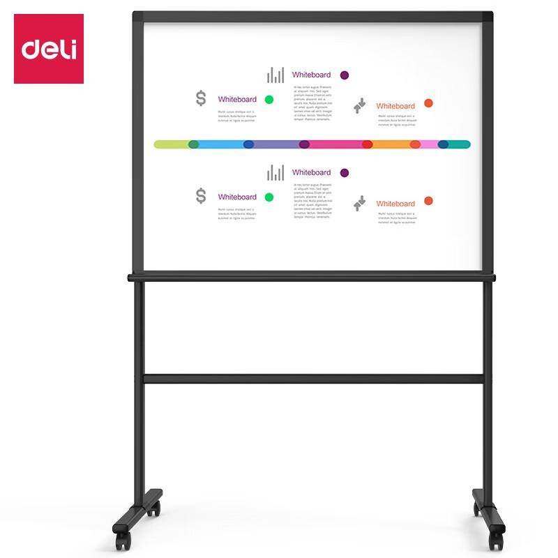 Deli H-Frame Magnetic Glass Whiteboard