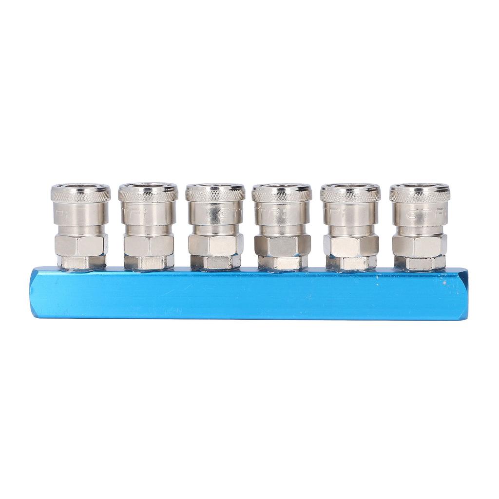 G14 Air Distribution Block Straight Air Hose Splitter Pneumatic Manifold with ConnectorSML?6