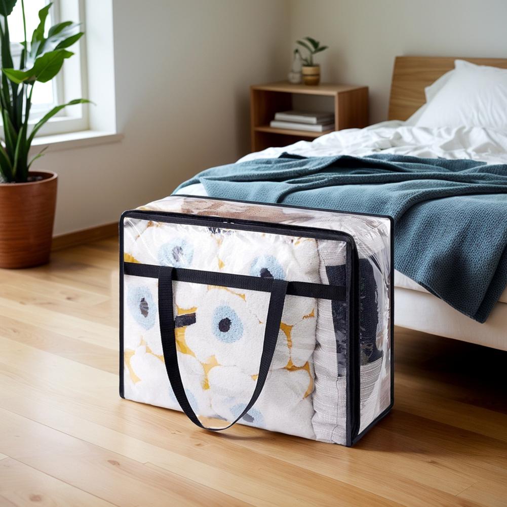 Extra Large Mobile Bag With Zipper And Handle, Clothes Storage Bag, Mobile Supplies, Space Saving, Extra Large Storage Bag