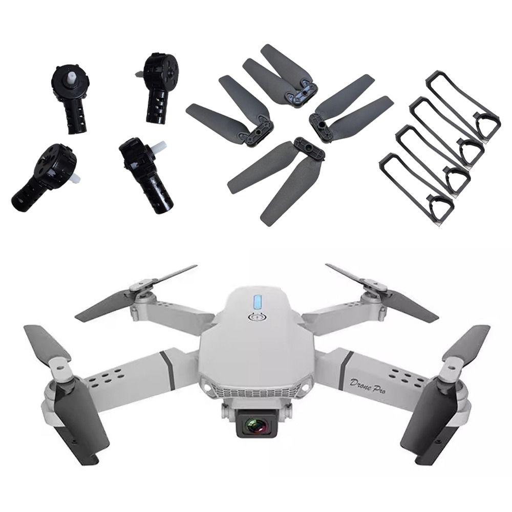 4pcs RC Drone Propeller Blade Universal Propeller Bumper New Motor for E88 E88Pro