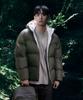 Snowpeak Apparel Airnova Pertex Reversible Hooded Heavy Down Jacket (S25Wupdj14) Yellow Khaki