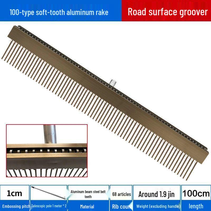 Concrete Pavement Texturizer and Anti-Slip Groover Roller Machine