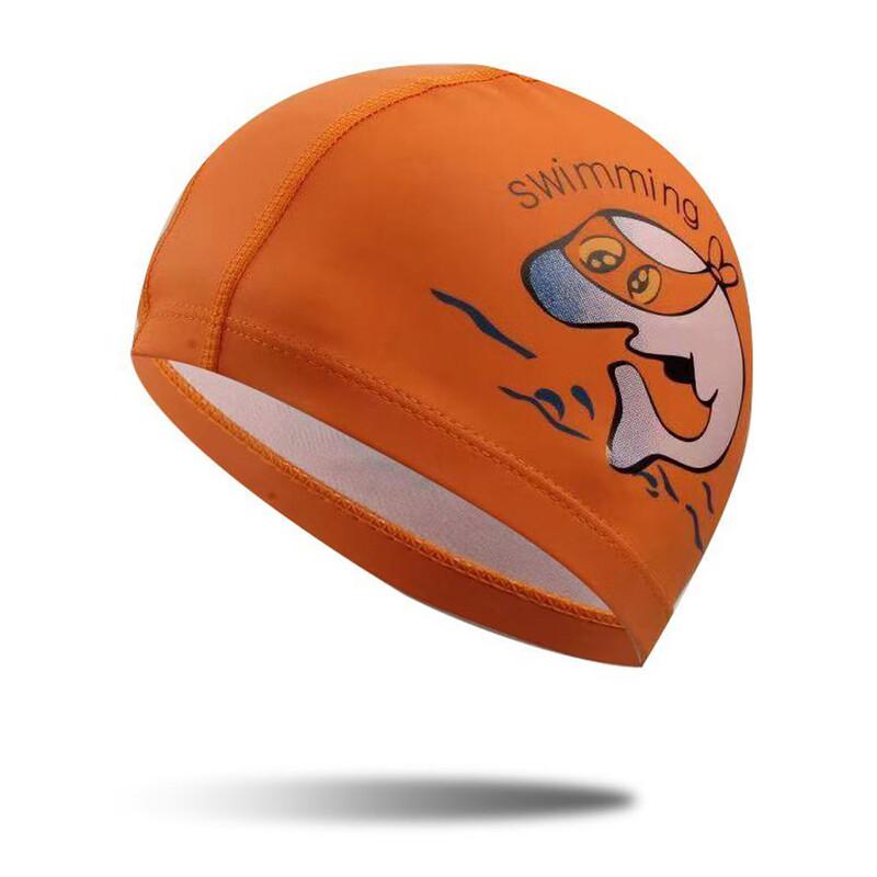 

Детская водонепроницаемая шапочка для плавания из мультяшной ПУ кожи