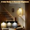 1/2PCS Wall Picture Light, Remote Control LED Painting Light, Three Color Temperature Adjustable and Timer Painting Light