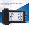 SSR Digital Temperature Controller Adjustable Intelligent Thermostat Buckle Fixing AC220V