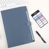 SKYDUE Expanding File Organizer with 8 Pockets, Accordion File Folders with Labels, Portable Document Paper Bill Receipt Organizer, Home College