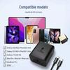 Compatible with Samsung S22/S21/Note10, PD45W Ultra-Fast Dual Type-C Charger, EU & US Standard
