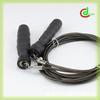 Heavy Duty Jump Rope Fitness Training With Sweat-Absorbent Handles PVC Black Transparent