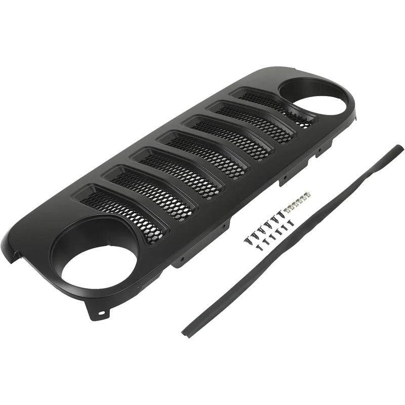 High Quality ABS JK To JL Style Upgrade Front Grille 2007-2017 Off Road 4X4 Modification Auto Parts