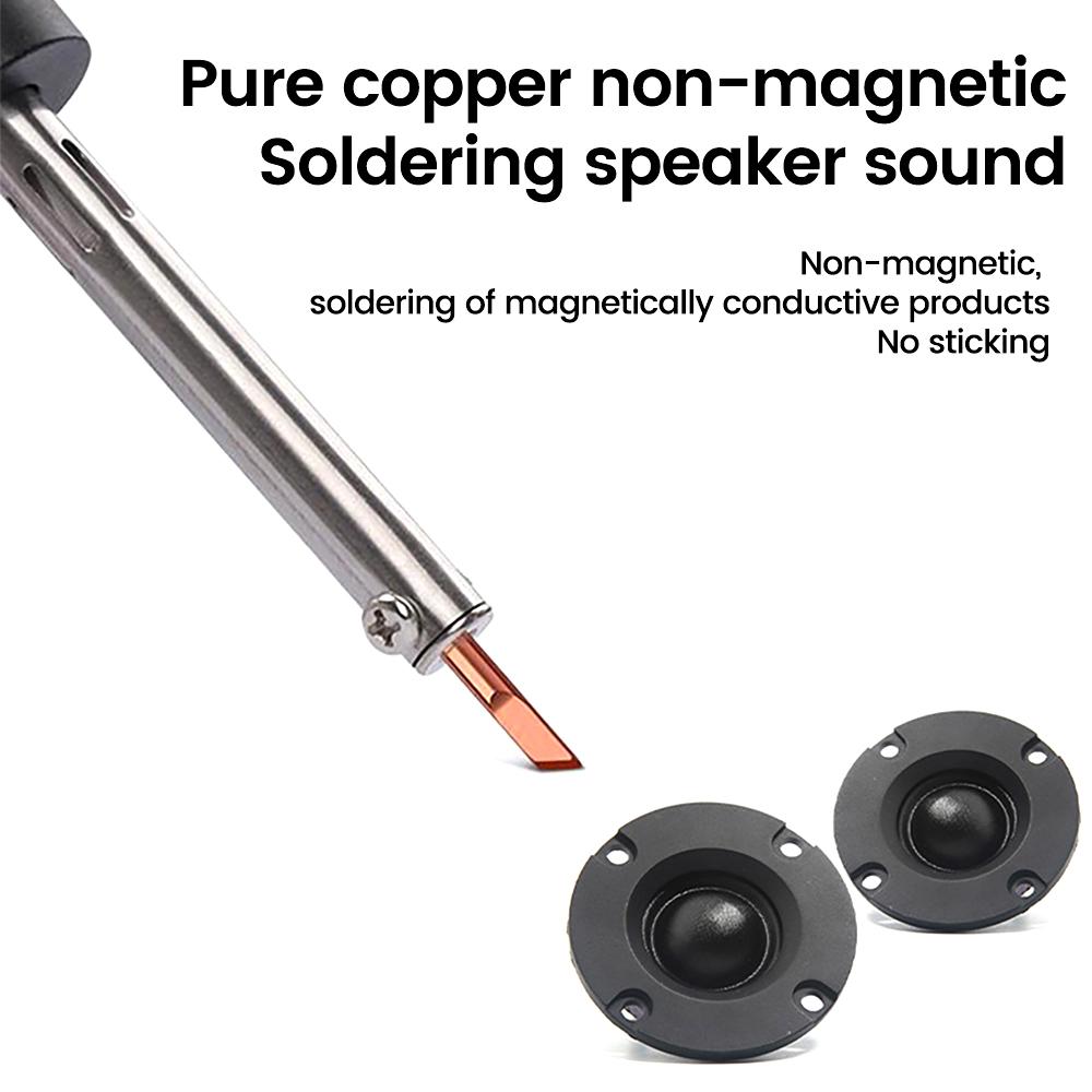 4pcs External Heat Soldering Iron Tip B C D K Pure Copper Solder Head 30w 40w 60w Replacement Tip Welding Repair Tools