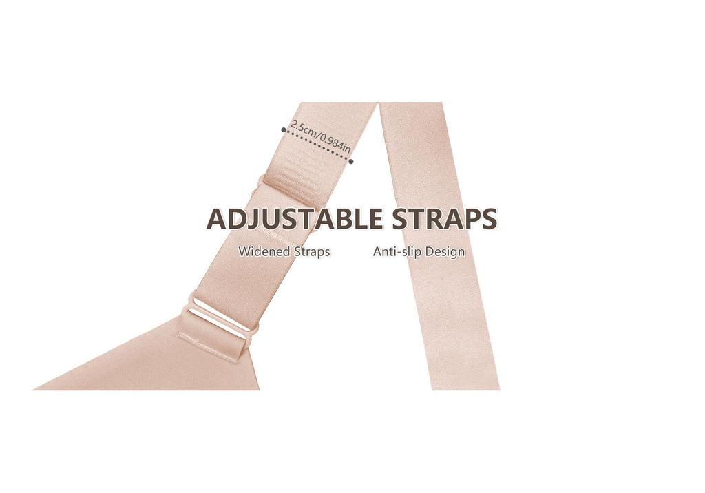 Vertvie European Edition Wireless Seamless Push-up Bra for Women - Soft Support & Full Coverage