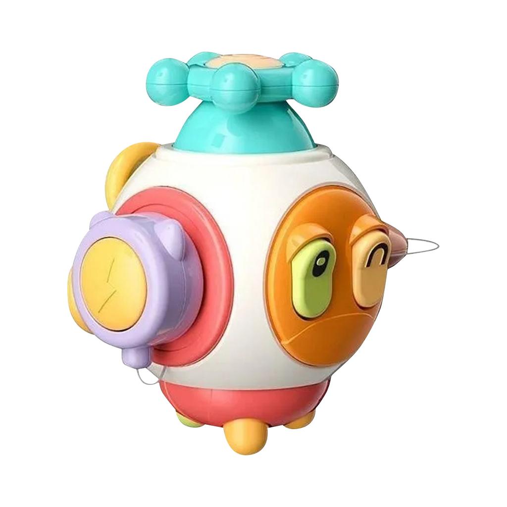Baby Toys Busy Player Grabbing Ball Puzzle Perception Hexahedron Rotation Baby Early Education Rotation Toy