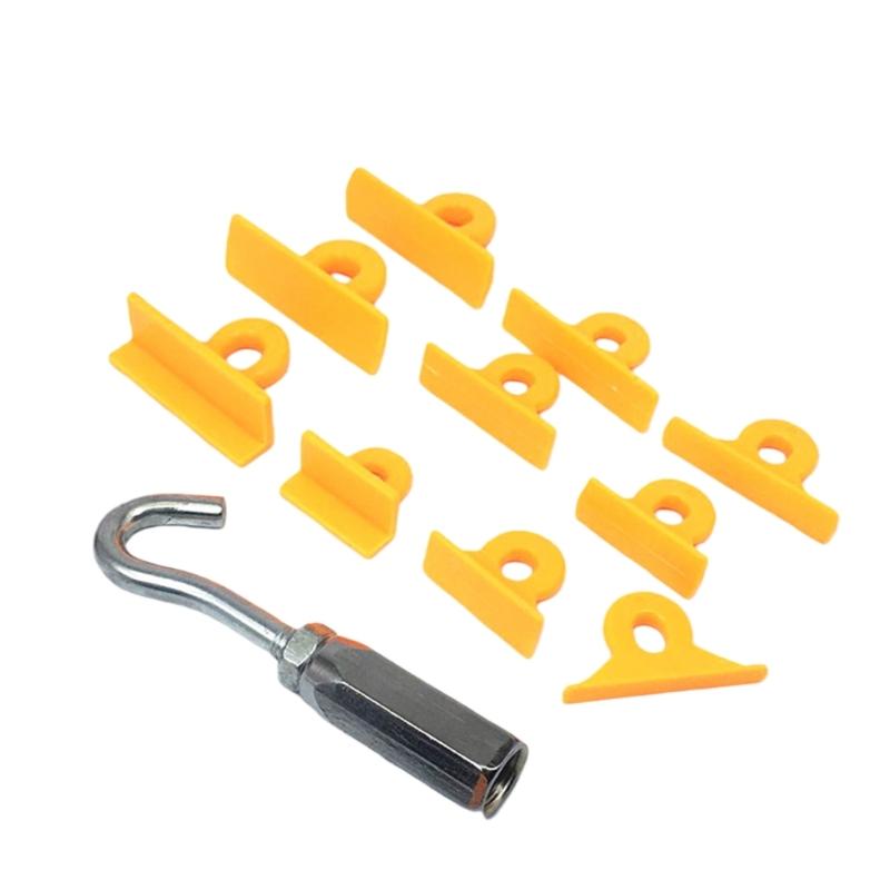 Dents Removal Hook Dents Removal Tool Flexible Angle Adjustment Alloy Steel For Car Truck And SUV Scratch Repair