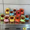 Sweet Plush Hoodies Capybara Keychain Pendant Lovely Hangings Decorations Keyring Charm for Purse Bag Backpack Handbag