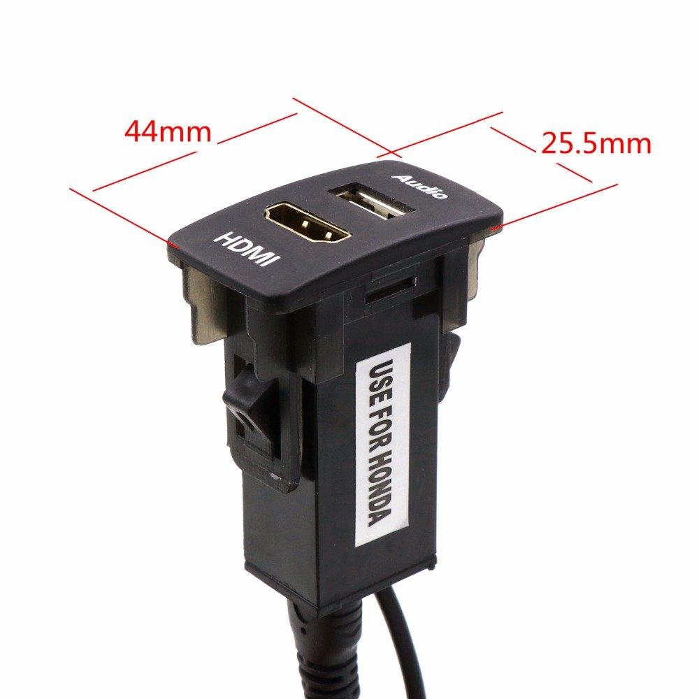 USB Input Port & HDMI Input Port Car USB Port for Honda Honda (HDMI)