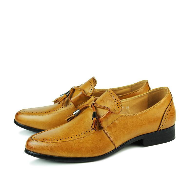 Fashion Men's Pointed Loafers Fashionable and Versatile Design Party Wedding Outdoor Leisure Business Walking Daily Office Work Shoes