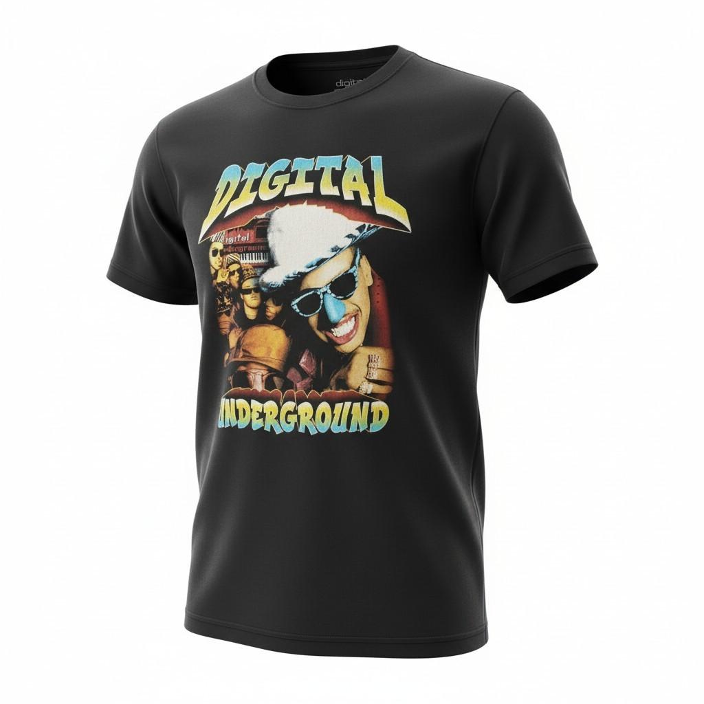 Digital Underground Tshirt Size L See Photos For Measurements #1553 M