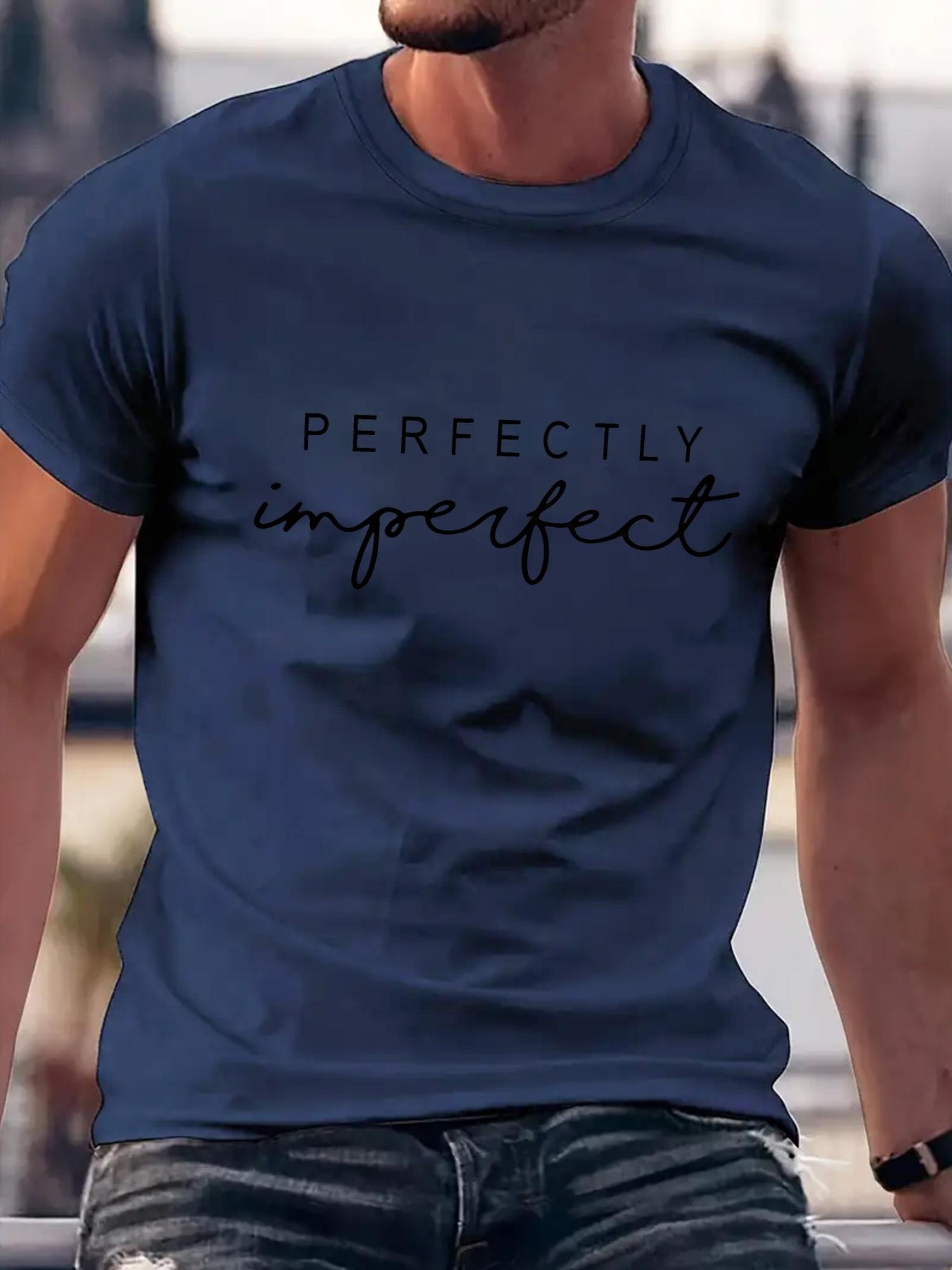 Perfectly Imperfect  Graphic T-shirt - Cotton Blend XXXL