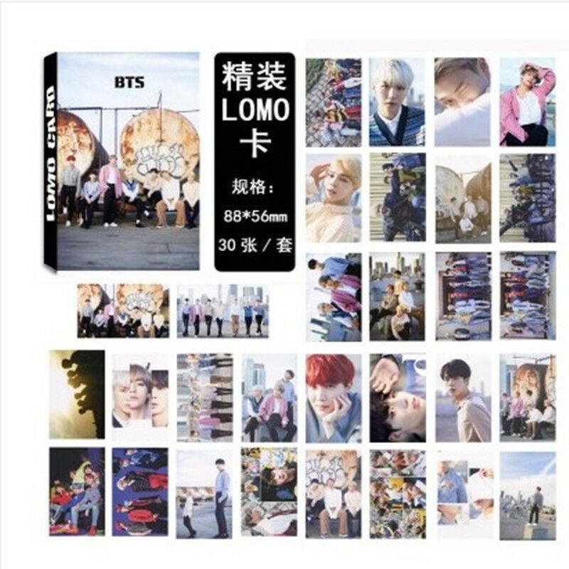 30pcs/Set KPOP BTS Ломо Карта Bangtan Мальчики Фотокарты V SUGA JIMIN JIN BTS Accesssories – купить по низким ценам в интернет-магазине Joom