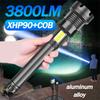LED XHP90  Most Powerful Flashlight 8-core USB Rechargeable Torch Zoomable 26650 Hand Lamp for Camping Hunting