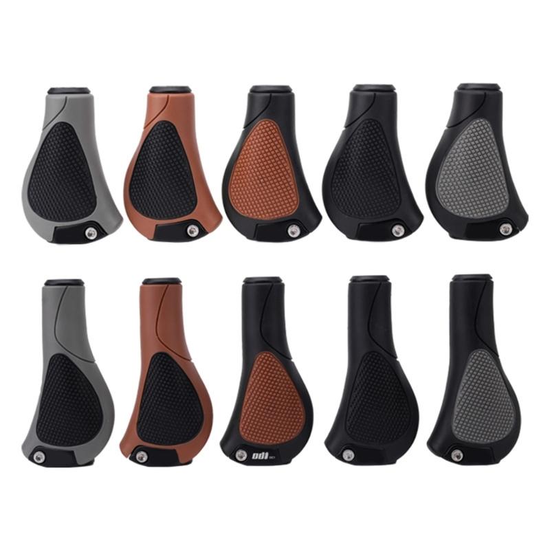 2 Stück Pendler Fahrradgriff Gummi Aluminium Griff Wasserdichte Fahrradlenkerabdeckung für Langstreckenfahrt und täglichen Gebrauch