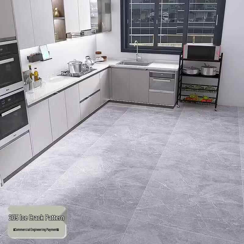 Rongyu 1.0mm Ice Crack Pattern PVC Flooring