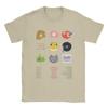 Vintage Djo Apple TShirt for Unisex Crewneck Cotton T Shirts Short Sleeve Tee Shirt Classic Clothing