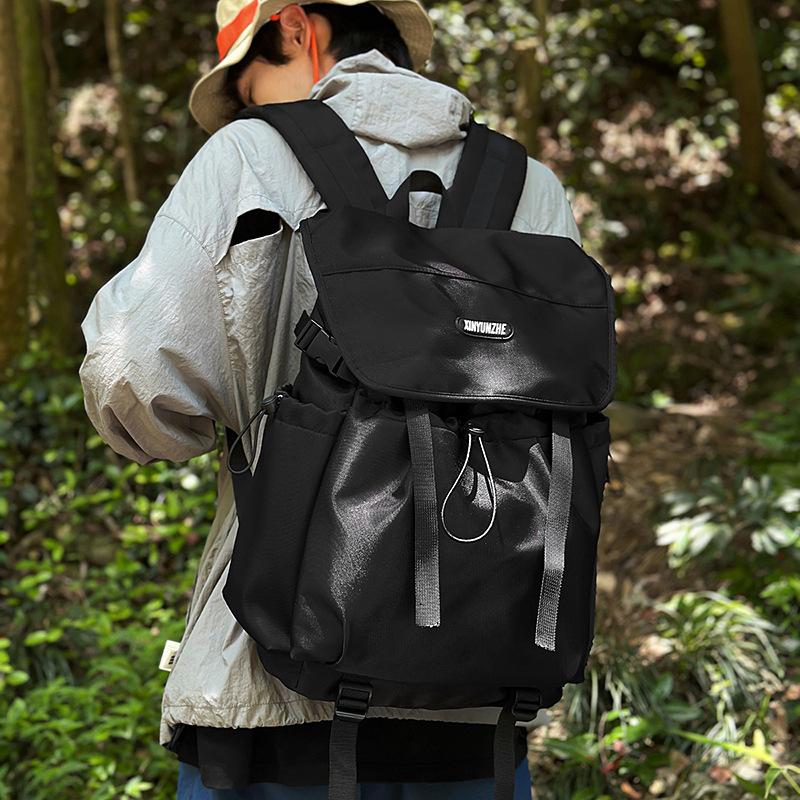 Schoolbag Fashion Men's and Women's Backpack Oxford Cloth Outdoor Travel Couple Backpack Large Capacity Trend Student School Bag