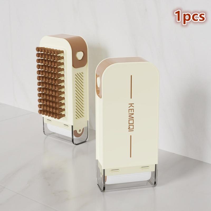 3In1 Multi-Functional Soap Dishes Portable Travel Home Soap Box With Foaming Roller Soap Holder Storage Case Wash Brush