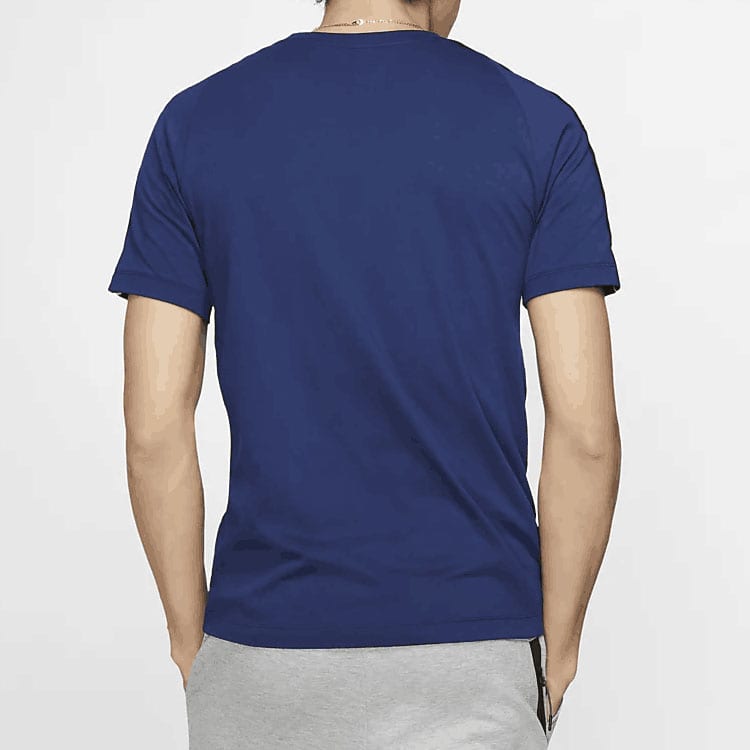 Nike T Shirts Men's Crew Neck Moderate Straight Fit AV9959-492