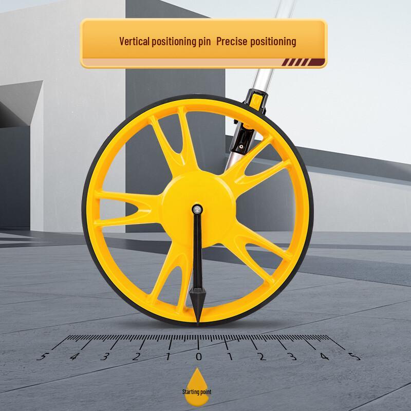Wheeled Distance Measuring Tool