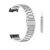 Edelstahl-Uhrenarmband Kompatibel für Fitbit Charge 5 Klassisch Schnellwechsel-Armbänder Uhrenarmband mit Werkzeug für Herren
