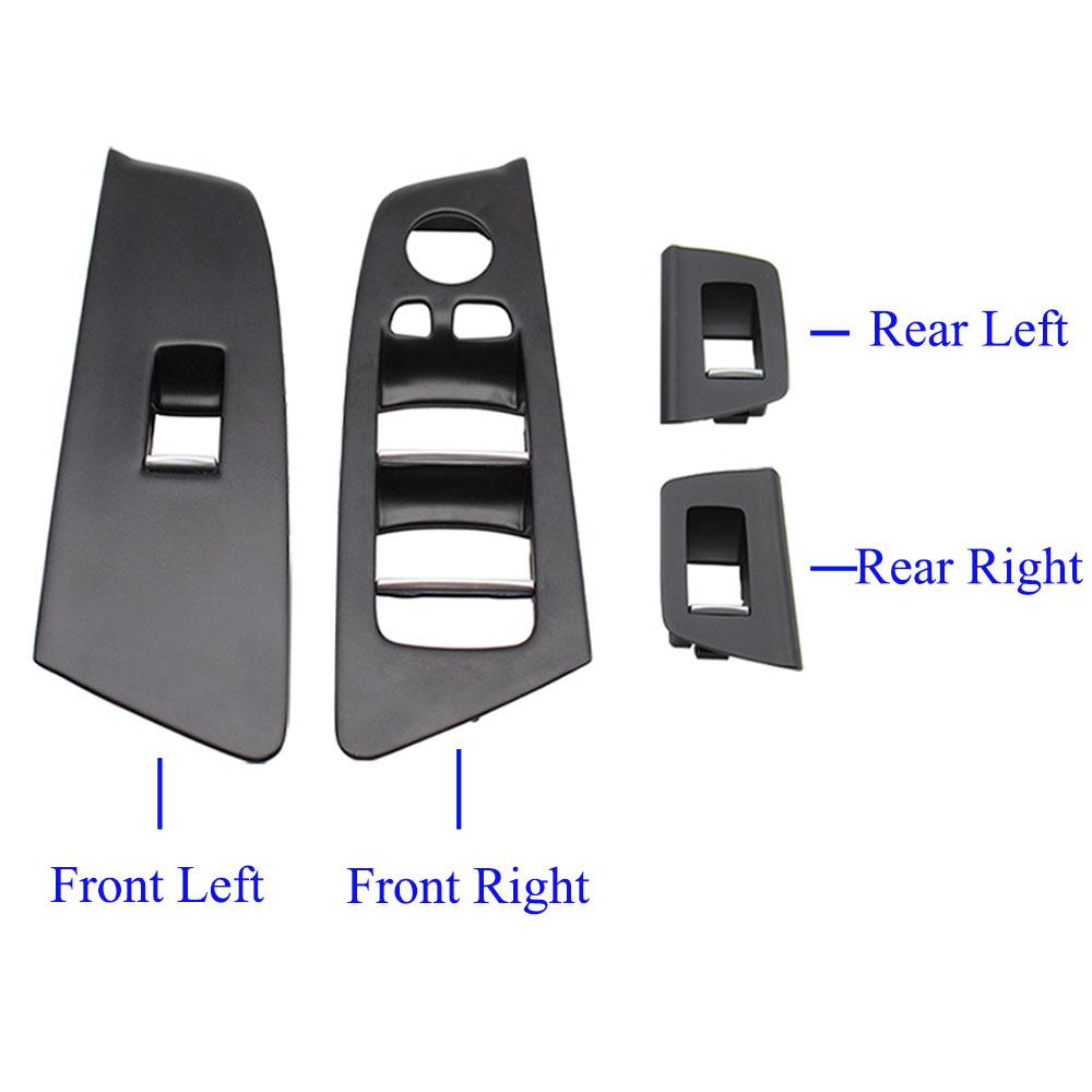 RHD Cotieră pentru interiorul ușii mașinii Buton de ridicare a ferestrei Comutator Capacă panou de înlocuire pentru BMW Seria 5 G30 G31 F90 525i 530i