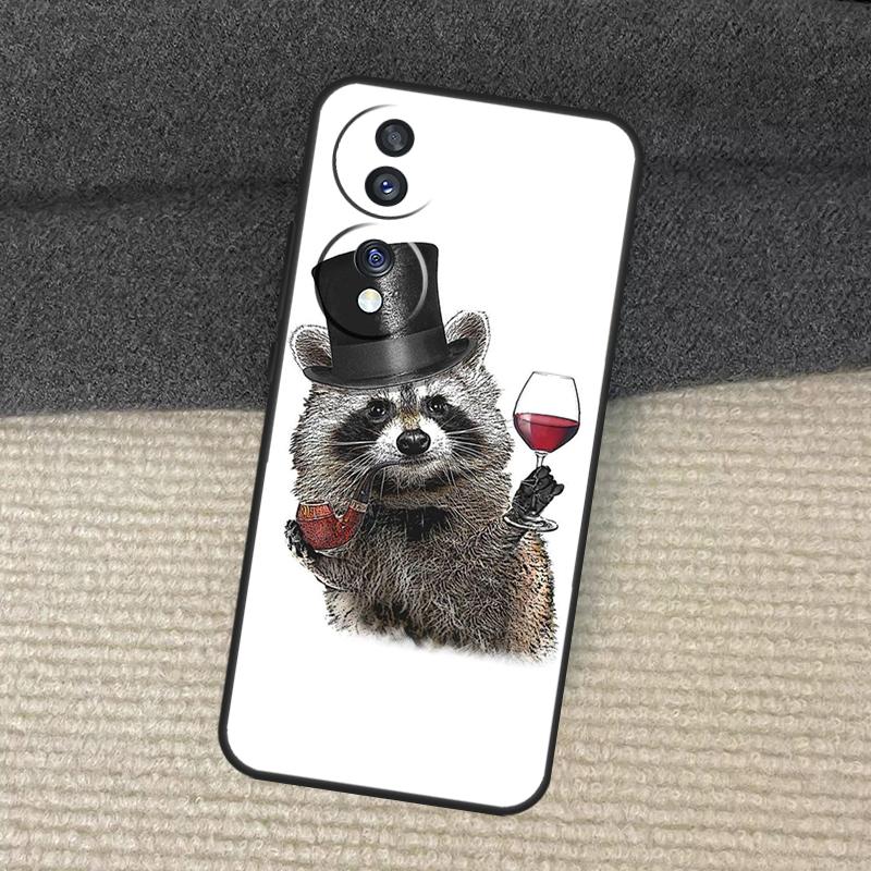 Waschbär Tierhülle Für Honor Magic 7 5 6 Pro Honor 200 Pro 50 70 90 Lite X8b X9a X8a X8 X9 X9c X9b Abdeckung