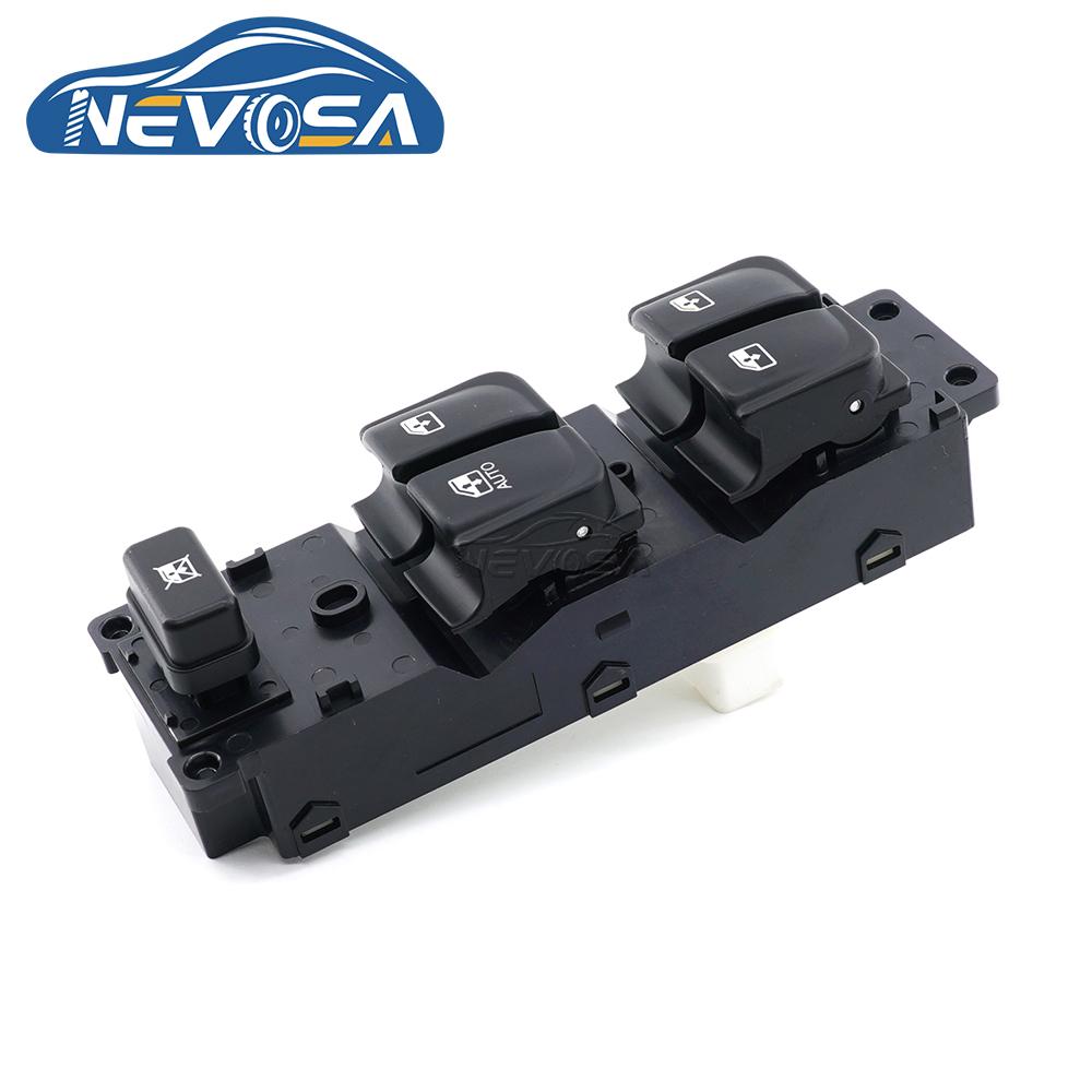 NEVOSA 93570-1J102 93580-1J002 Car Front Left Driver Power Window Control Switch Rear Button For Hyundai I20 2008 2009 2010 2011