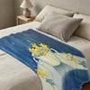 Star Anime Flannel Fleece Throw Machine Washable Soft Cozy Blanket, Warm Skin-Friendly Throw for Home, Sleep, Relax, Christmas & Halloween