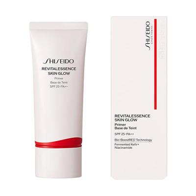 SHISEIDO Makeup Essence Skin Glow Primer 30g SPF25 Báza pod make-up Tekutá forma Neparfumovaný Lesklý hydratačný kryt pórov Shiseido Oficiálny obchod PA++